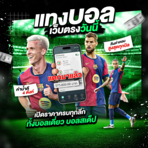 เว็บแทงบอล เชื่อถือได้